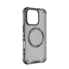 Techsuit - HoneyComb Pajzs MagSafe - iPhone 16 Pro - Fekete tok