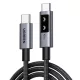 USB-C - USB-C kábel UGREEN L509, 100W, 5A, 3m, Szürke