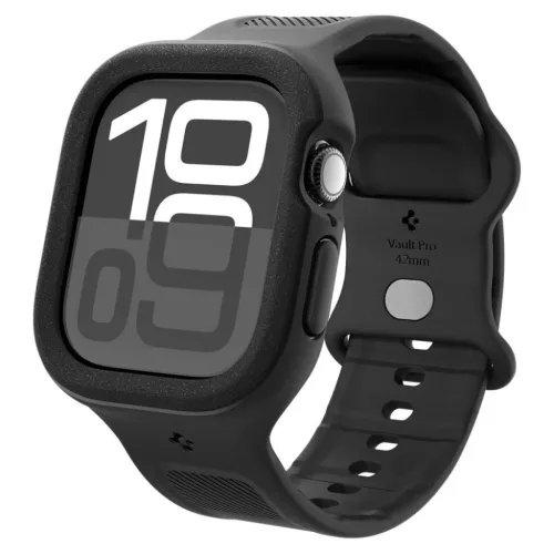 Apple Watch 10/11 (42 mm) Matt Fekete Spigen Vault Pro tok