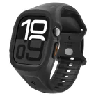 Apple Watch 10/11 (46 mm) Matt fekete Spigen Liquid Air Pro tok