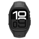 Apple Watch 10/11 (46 mm) Matt fekete Spigen Liquid Air Pro tok