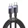 Ugreen L512 USB-C USB-C kábel, 1m, 5A, 480Mbps, csillagszürke