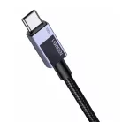 Ugreen L512 USB-C USB-C kábel, 1m, 5A, 480Mbps, csillagszürke