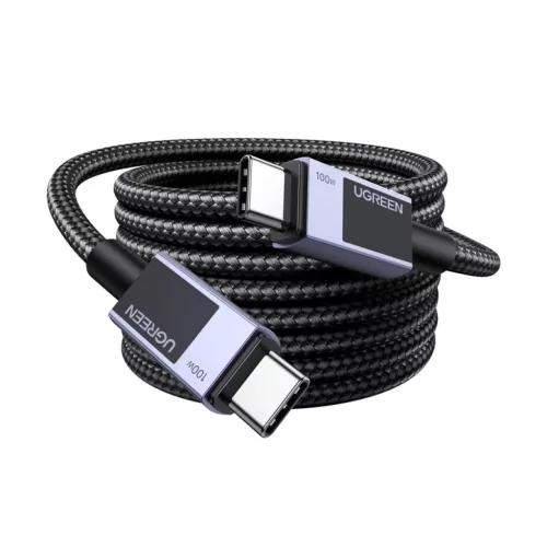 Ugreen L512 USB-C USB-C kábel, 1m, 5A, 480Mbps, csillagszürke