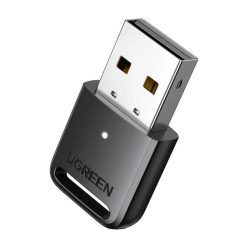   Adapter / vevő USB Bluetooth 5.3 Ugreen CM591, LED, hatótáv 20m (fekete)