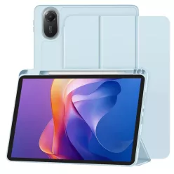   Techsuit - Flex háromrészes tok (ceruzatartóval) - Xiaomi Redmi Pad 2 - Égkék