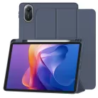 Techsuit - Flex Háromrétegű Tok (ceruzatartóval) - Xiaomi Redmi Pad 2 - Sötétkék tok