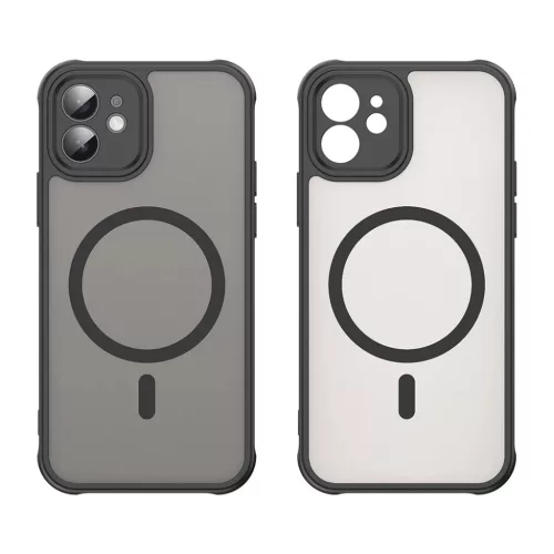 iPhone 11 Fekete Techsuit HaloFrost II MagSafe tok