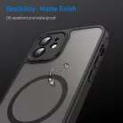 iPhone 11 Fekete Techsuit HaloFrost II MagSafe tok