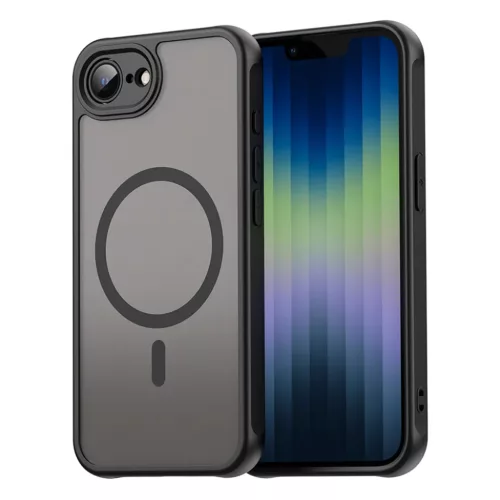 Techsuit - HaloFrost II MagSafe - iPhone 16 - Fekete tok