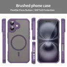 Techsuit - HaloFrost II MagSafe - iPhone 16 - Lila tok