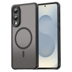   Techsuit - HaloFrost II MagSafe - Samsung Galaxy S25 Edge - Fekete tok