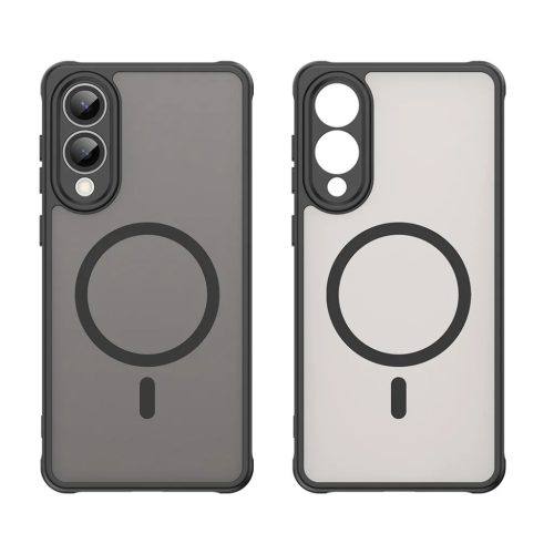 Techsuit - HaloFrost II MagSafe - Samsung Galaxy S25 Edge - Fekete tok