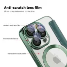 Techsuit - SmartMag Könyvtok - iPhone 16 Pro - Zöld tok