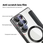Samsung Galaxy S25 Ultra Fekete Techsuit SmartMag Könyvtok