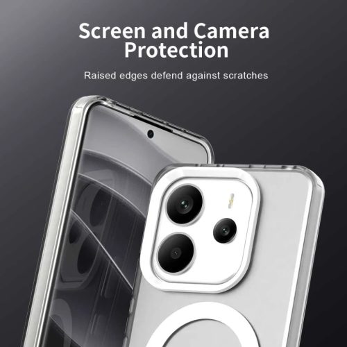 Techsuit - CandyCase MagSafe - Xiaomi Redmi Note 14 4G (Standard) - Fehér tok