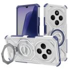 Xiaomi Redmi 14C / Poco C75 - Techsuit - Carbon Shield PRO - Kék Átlátszó. tok