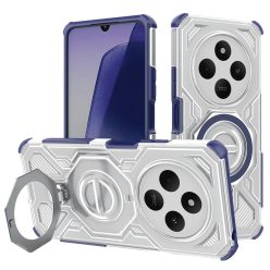   Xiaomi Redmi 14C / Poco C75 - Techsuit - Carbon Shield PRO - Kék Átlátszó. tok