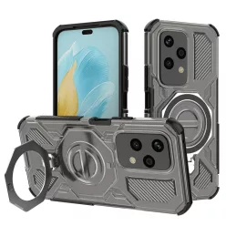   Techsuit - Carbon Shield PRO - Honor 200 Lite - Füst Fekete (telefontokhoz) tok
