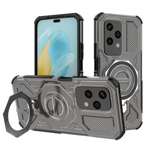 Techsuit - Carbon Shield PRO - Honor 200 Lite - Füst Fekete (telefontokhoz) tok
