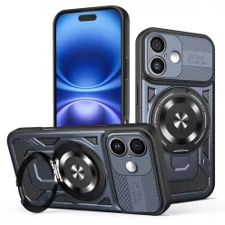 Techsuit - RuggedCam - iPhone 16 - Kék tok