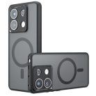 Xiaomi Redmi Note 13 Pro 5G / Poco X6 Techsuit - PureFrost MagSafe - Deres Fekete tok