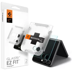   Galaxy Z Flip 7 Átlátszó Spigen Glas.tr "ez Fit" Hd 2-pack Edzett Üveg
