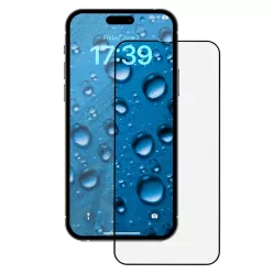   Apple iPhone 15 Pro Fekete ANANK - 2.5D 3X erősített képernyővédő üvegfólia
