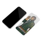 Blueo - Tükröződésmentes üveg - iPhone 13 / iPhone 13 Pro / iPhone 14 / iPhone 16e/17e - Fekete üvegfólia