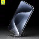 Blueo - Törésálló üvegfólia - iPhone 15 Pro Max - Fekete üvegfólia