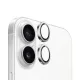Blueo - Eredeti Fémkeretes Lencsevédő (2 darab) - iPhone 16 / iPhone 16 Plus - Csillogó Gyémánt üvegfólia
