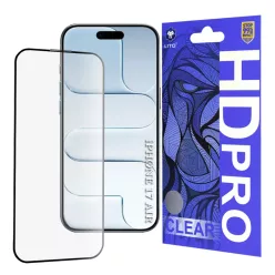 Apple iPhone 17 Air Lito - HD Pro Clear - Fekete üvegfólia