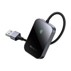   Vezeték nélküli CarPlay adapter USB kábellel McDodo CA-7210 Fekete