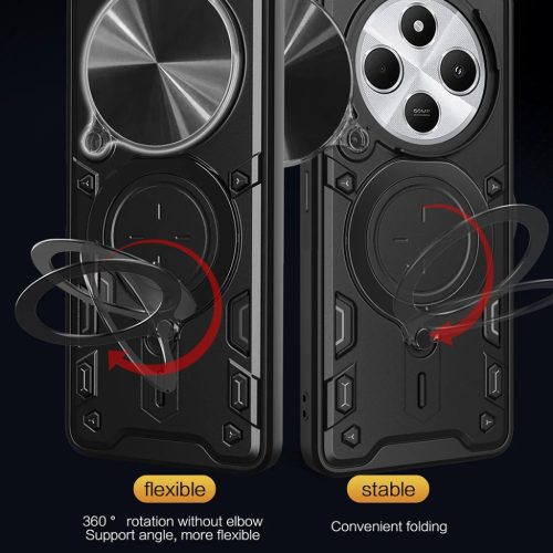 Techsuit - CamGuard Pro - Xiaomi Redmi 14C / Poco C75 - Kék tok