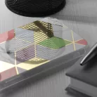 iPhone 13 Pro Max Lila Hexagon Techsuit - Márvány sorozat tok