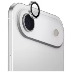   Uniq Optix Alumínium Kamera Lencsevédő iPhone Air-hez Applikátorral - Ezüst