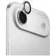 Uniq Optix Alumínium Kamera Lencsevédő iPhone Air-hez Applikátorral - Ezüst