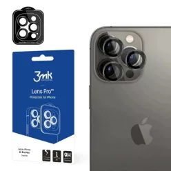   Apple iPhone 15 Pro Max - 3mk Lens Protection Pro Grafit üvegfólia