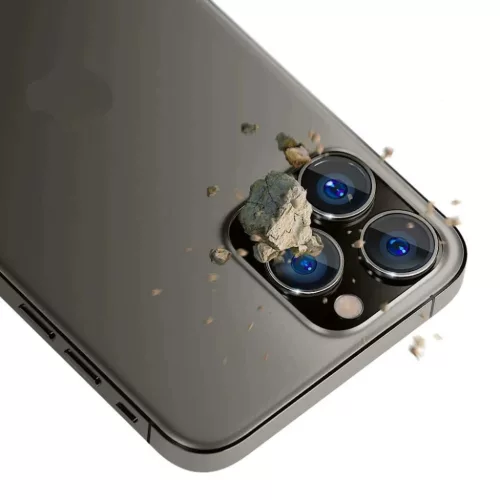 Apple iPhone 15 Pro Max - 3mk Lens Protection Pro Grafit üvegfólia