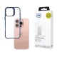 3mk Satin Armor Case+ Kék tok Apple iPhone 16 Pro - áttetsző