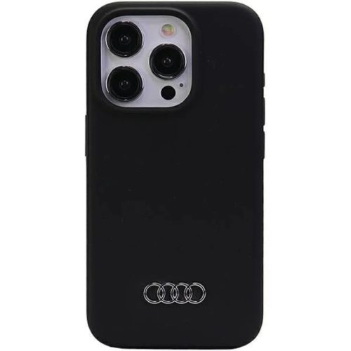 iPhone 15 Pro Max fekete Audi szilikon tok