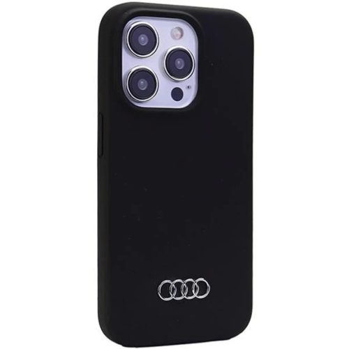 iPhone 15 Pro Max fekete Audi szilikon tok