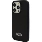 iPhone 15 Pro Max fekete Audi szilikon tok