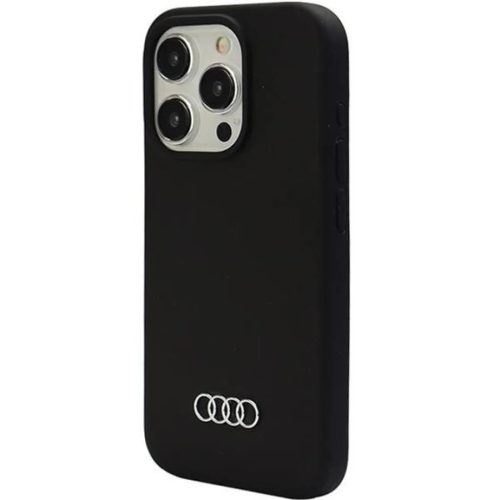 iPhone 15 Pro Max fekete Audi szilikon tok