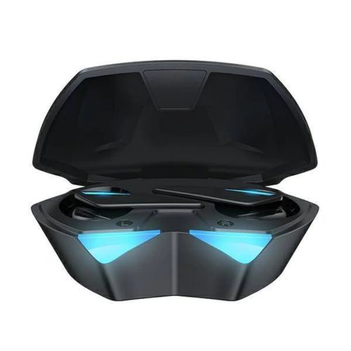 Bluetooth 5.0 TWS Gaming Fülhallgató + AWEI Dokkoló Állomás (T23) fekete