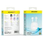AWEI Bluetooth 5.3 T68 ENCTWS fülhallgató + dokkolóállomás fehér
