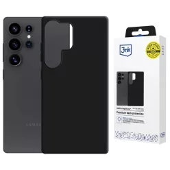 Samsung Galaxy S25 Ultra fekete 3MK Hardy MagSilicone tok