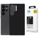 Samsung Galaxy S25 Ultra fekete 3MK Hardy MagSilicone tok
