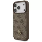 iPhone 17 Pro Guess 4G Small Classic Logo MagSafe barna tok