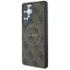 GUESS tok Samsung Galaxy S25 Ultra GUHMS25LG4GFRW (Mágneses PU 4G Gyűrű Klasszikus Logó) barna